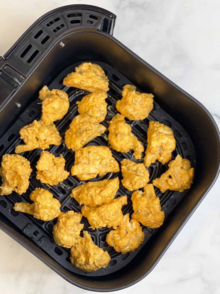 Tandoori Gobi / Cauliflower Tikka Air Fryer Indian Veggie Delight