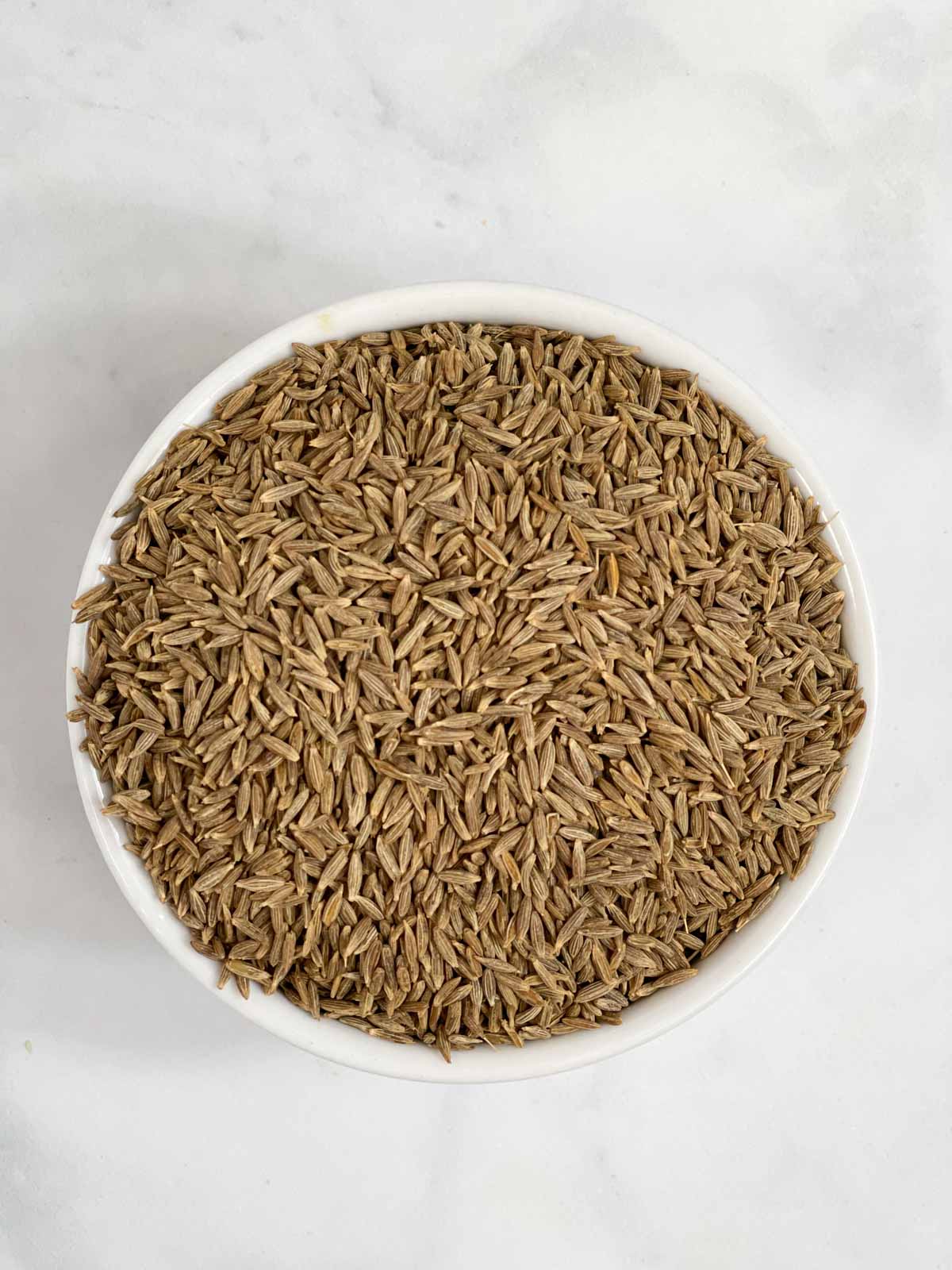 cumin seeds in a bowl