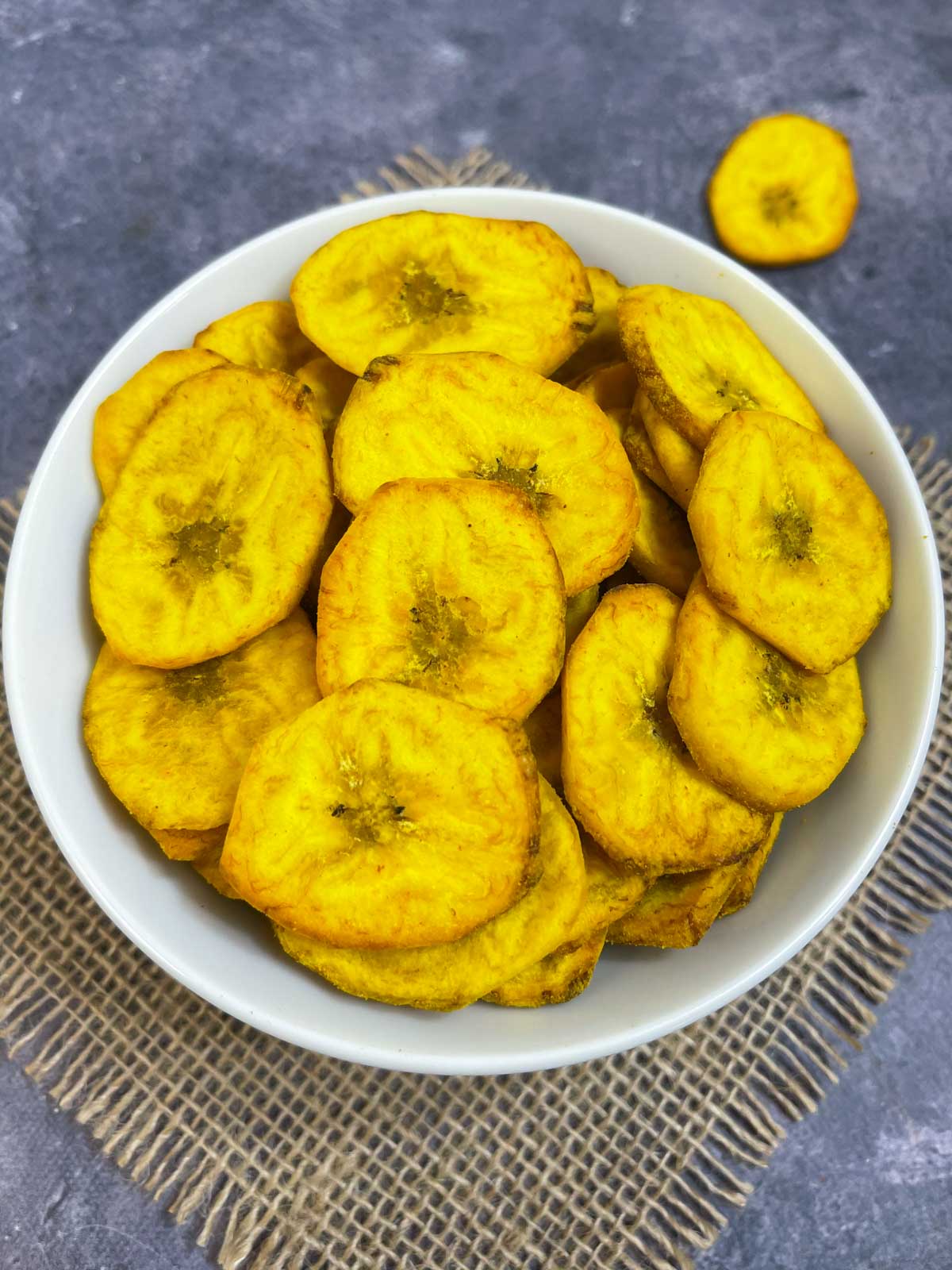 Air Fryer Banana Chips