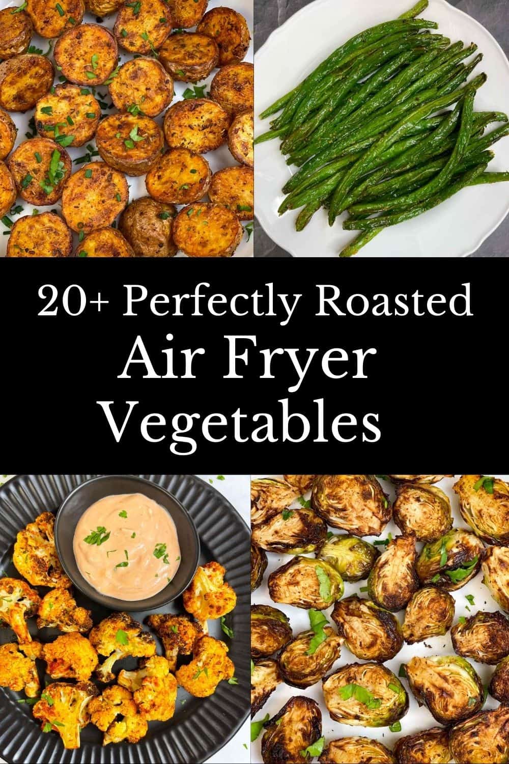 A collection of over 20+ quick and easy Air Fryer Vegetables recipes using your air fryer to prepare some of the best vegetable side dishes.