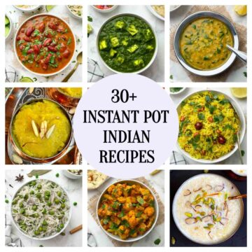 30+ best instant pot indian recipes collage