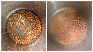 step to boil raw peanuts in instant pot collage