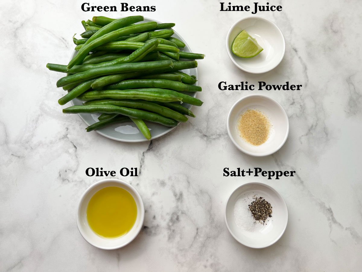 Air Fryer Green Beans Ingredients