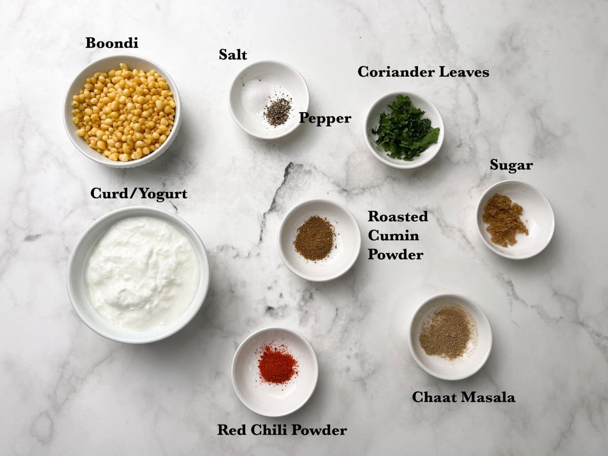 boondi raita ingredients