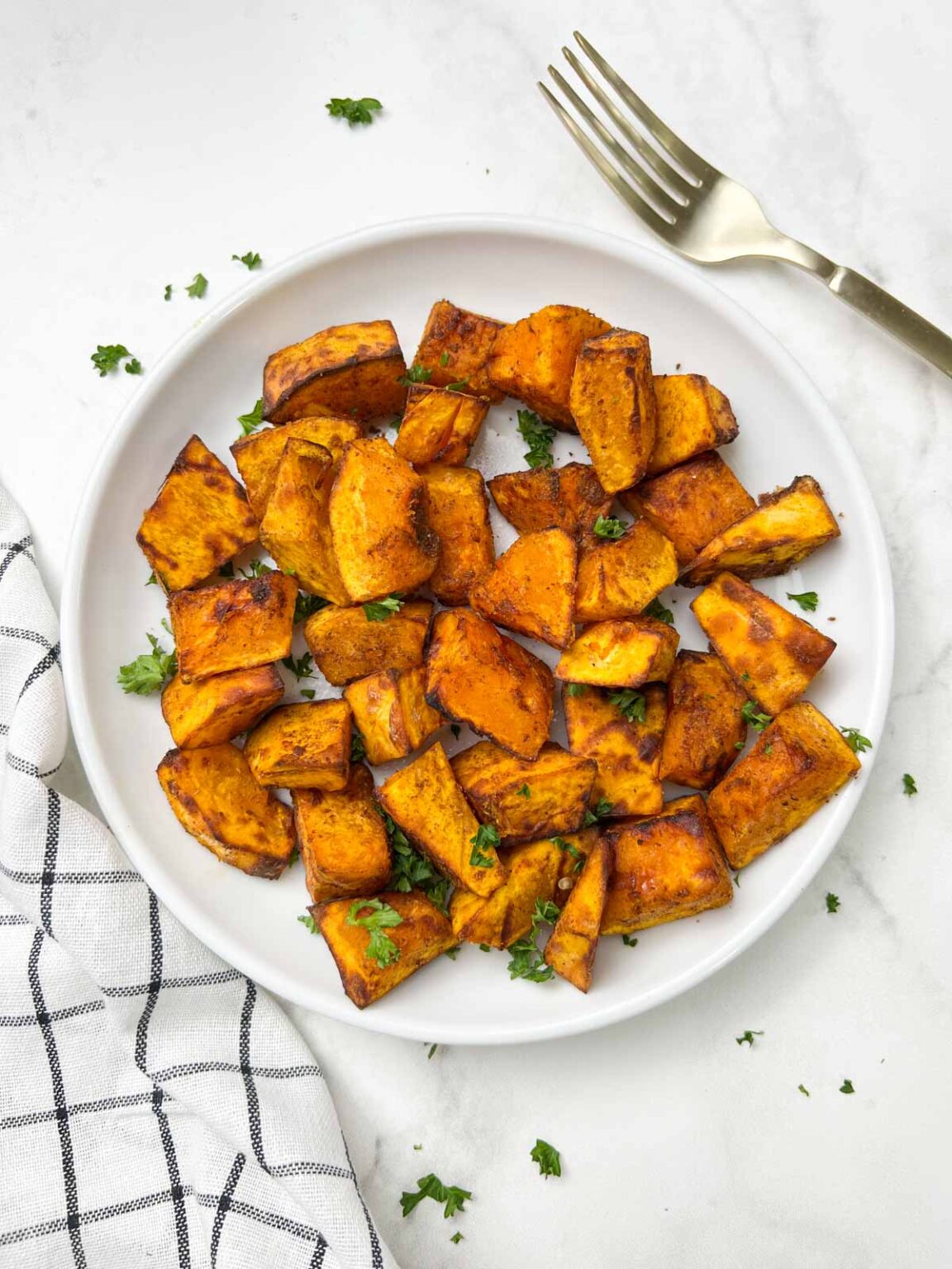 Air Fryer Pumpkin - Indian Veggie Delight