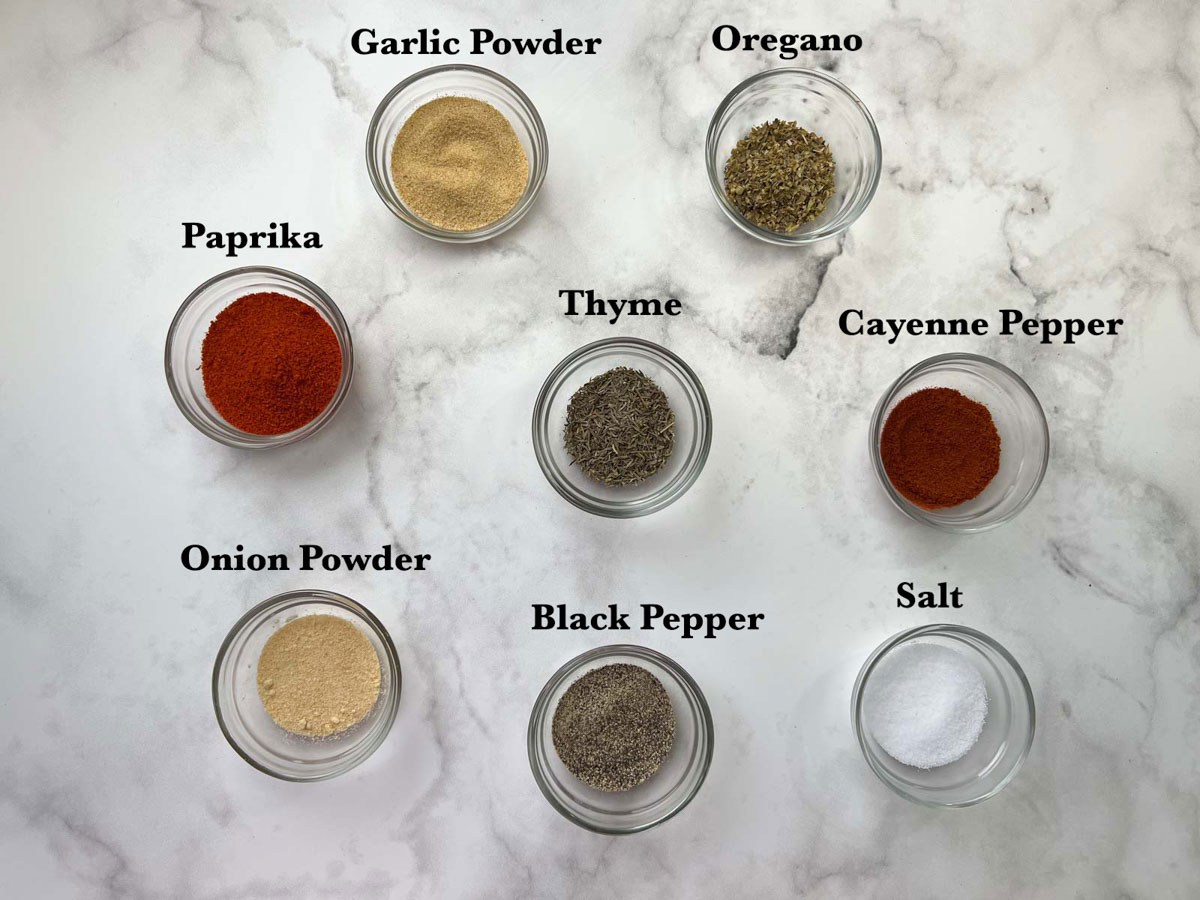 cajun seasoning ingredients