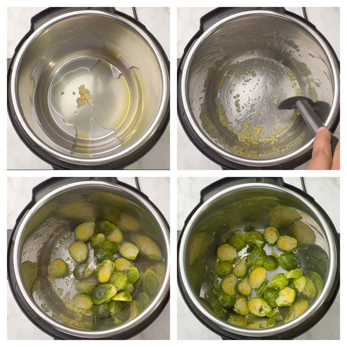 Steam brussel 2025 sprouts instant pot
