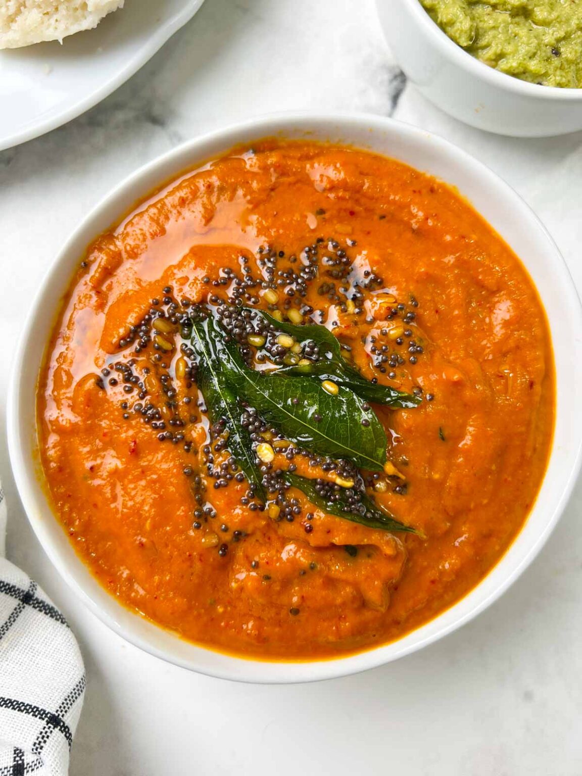 Onion Tomato Chutney Recipe - Indian Veggie Delight
