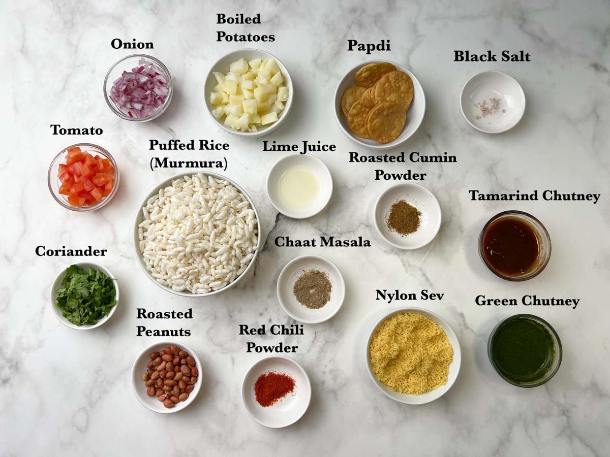 bhel puri ingredients