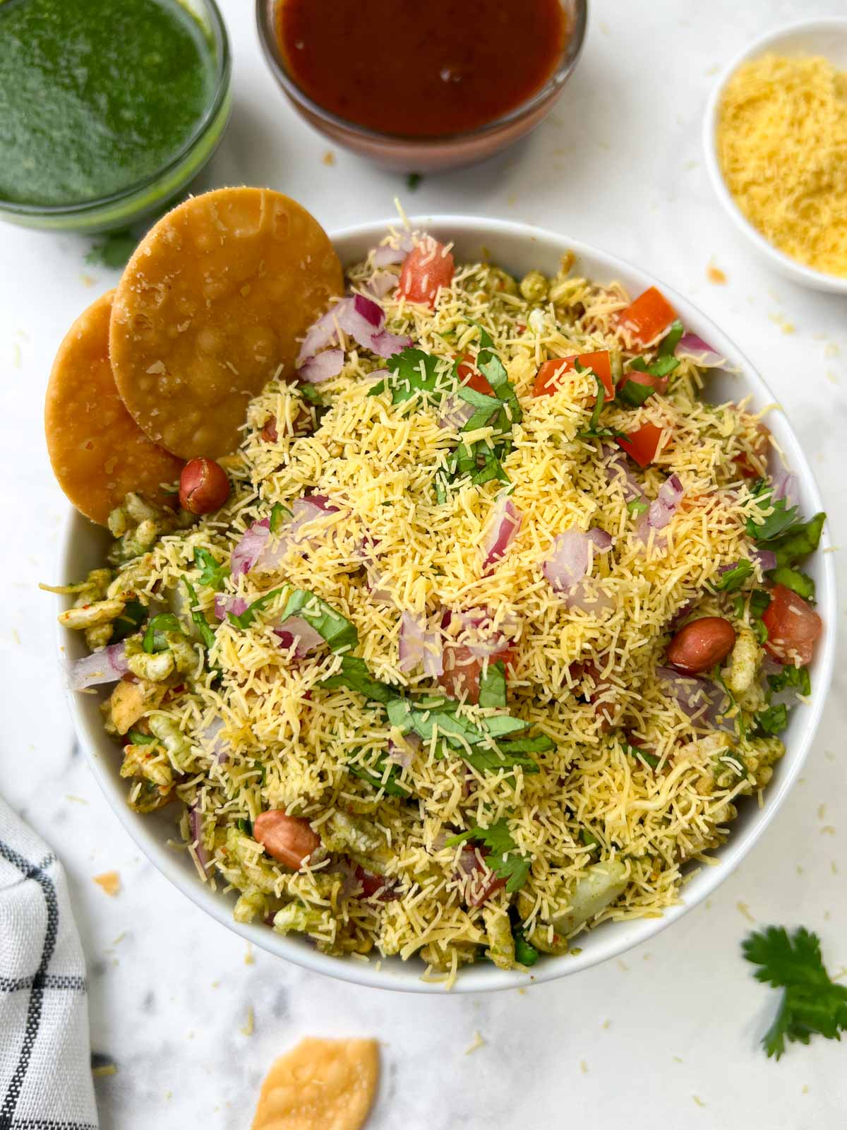 Homemade Murmura Bhel Puri Mix Bhel Mamra Mix Recipe