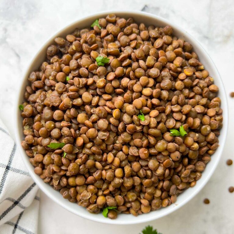 Instant Pot Lentils Indian Veggie Delight