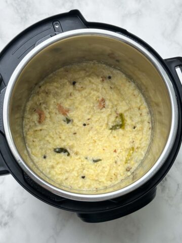 ven pongal in the instant pot