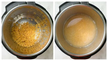 step to cook toor dal in instant pot collage