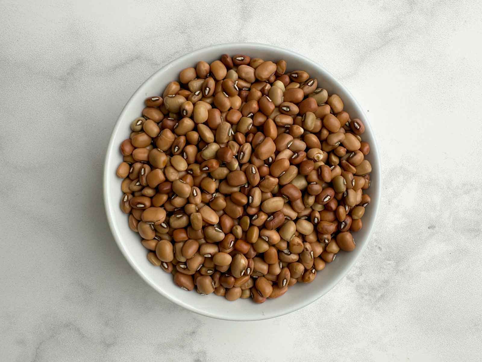 red chori beans in a bowl