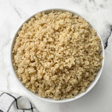 instant pot millets served in a bowl