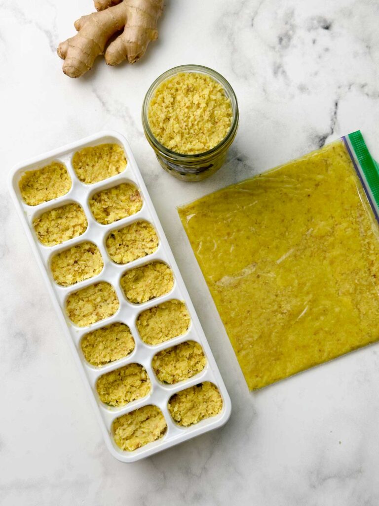 How to Store Ginger Indian Veggie Delight