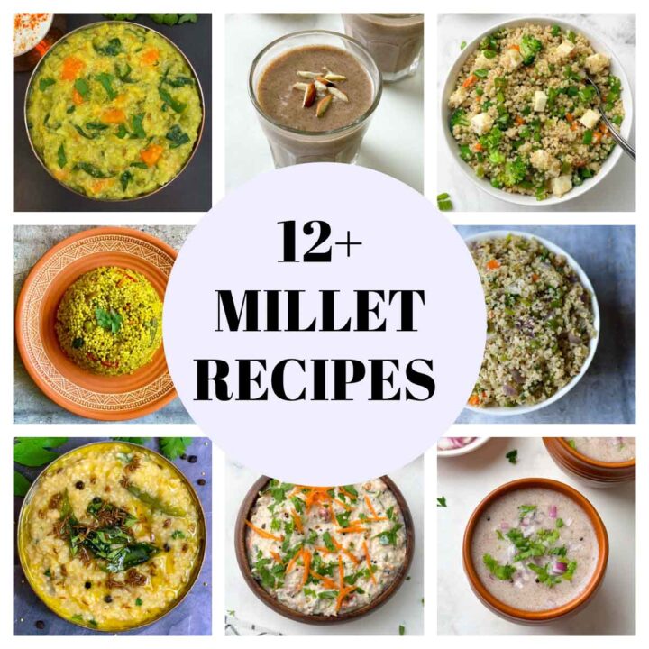 Indian Millet Recipes - Indian Veggie Delight
