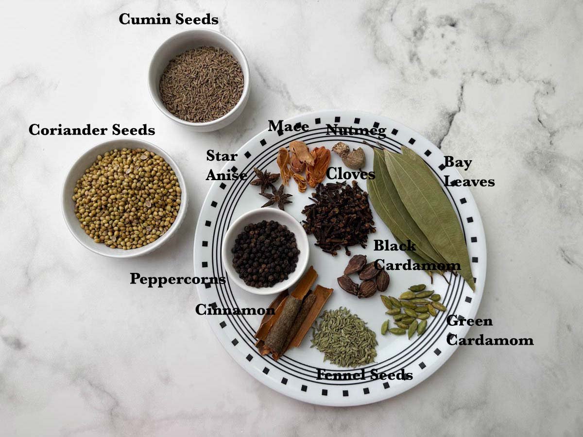 garam masala recipe ingredients