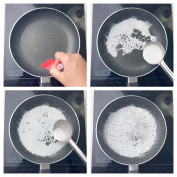 step to make neer dosa (neeru dose) on the tawa collage