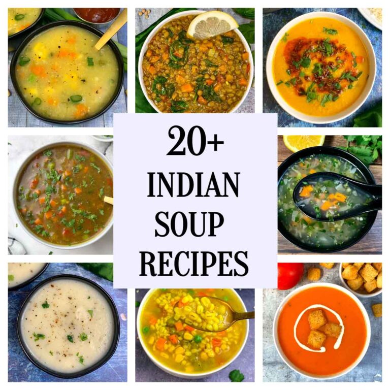 Indian Soup Recipes - Indian Veggie Delight