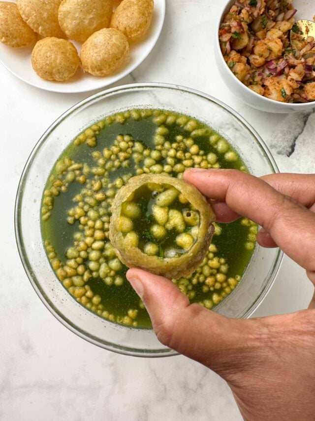 Pani Puri Recipe Indian Veggie Delight