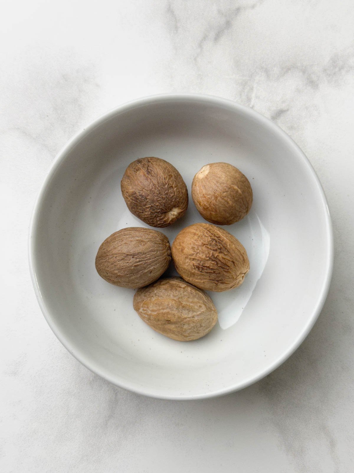 Nutmeg in a bowl