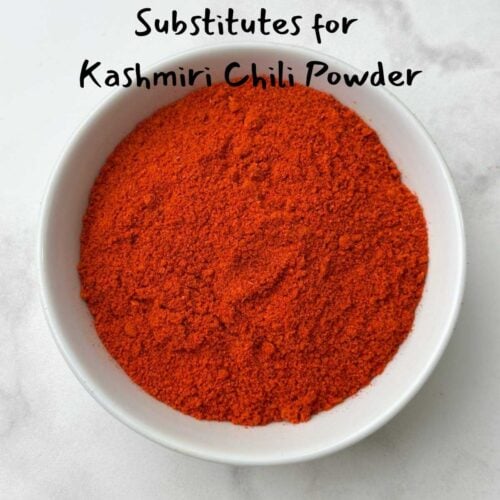 kashmiri chili powder in a bowl