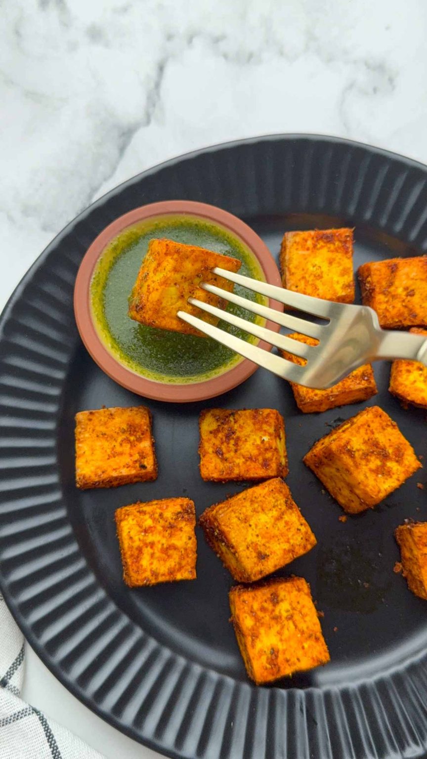Air Fryer Paneer - Indian Veggie Delight